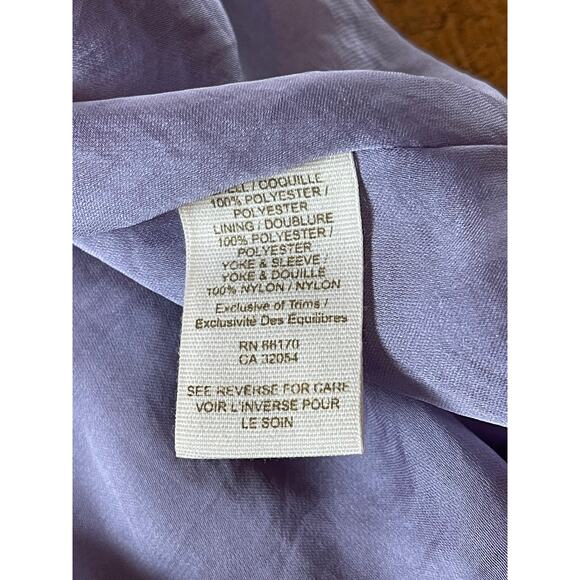 Womens Free People Sheer Lace Lavender Mini Dress Keyhole Size 10 - Picture 9 of 11